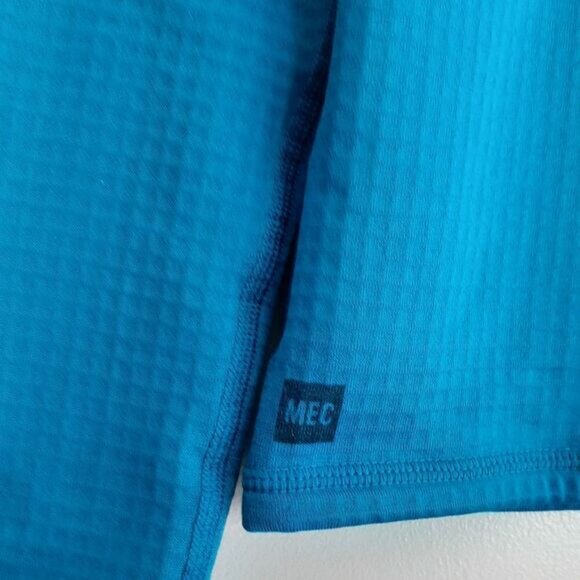 MEC Polartec Expedition Thick Half-Zip Jersey Mock Neck Sweatshirt Youth Sz 14 - Picture 9 of 13